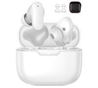 Cuffie Senza Filo per iPhone 17 16 Pro Max 16e 15 14 13 12, in Ear Cuffie Bluetooth 5.4 con microfono Wireless USB C Cuffie Sport con Touch Control per Samsung A56 A36 A17 A55 A35 Pixel 10 9a Bianco