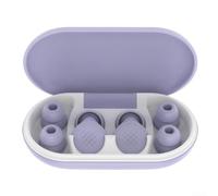 Cuffie Silenziose per Dormire e Studiare Focus(Purple) | Silicone flessibile, morbido sulla , riutilizzabile, lavabile, nessun disagio prolungato