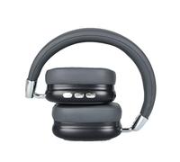 Cuffie sopra le orecchie, cuffie da allenamento con microfono integrato senza fili, portatili per il pendolarismo sport giochi di allenamento per ufficio