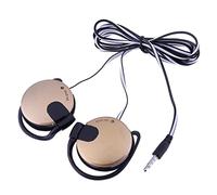 Cuffie sovrauricolari cablate - SN-Q140S Cuffie auricolari auricolari ultra sottili | Auricolari stereo sportivi con gancio da 3,5 mm | Auricolari cablati con microfono e controller di chiamata per