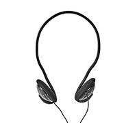 Cuffie Sovrauricolari con filo On-Ear - 3.5 mm - Lunghezza cavo: 2.10 m - Nero