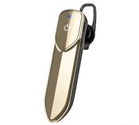 Cuffie sportive con gancio singolo 5.4, ergonomiche, chiama chiama chiama con USB C, per fitness e camionisti, colore rosa (oro)