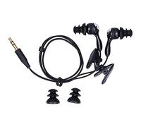 Cuffie Sportive Impermeabili per Nuoto e attività Subacquee, Stile In-ear, Auricolari Antirumore per Lettori MP3 (Nero)