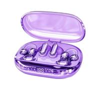 Cuffie Sportive Senza Fili Auricolari con Microfono per Chiamate e Custodia | Stile Coppia Display LED Touch Earbuds Clip On per Donna Uomo Giovani Viaggio Sport Palestra Fitness