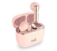 Cuffie Stereo Bluetooth Dual Pod Earpods Cool Gen LCD Rosa