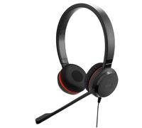 CUFFIE STEREO CON CAVO USB EVOLVE 30 II NERO CERTIFICATO MICROSOFT TEAMS