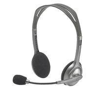 Cuffie stereo con doppio connettore audio da 3,5 mm Logitech H110