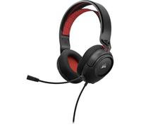 Cuffie Stereo - CORSAIR - HS35 V2 - Rosse, Multipiattaforma