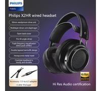 Cuffie stereo HiFi originali Philips X2HR Fidelio montate sulla testa Comfort Musica Cuffie cablate Monitor per computer Auricolari da gioco