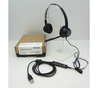 Cuffie Stereo Plantronics EncorePro 320 QD + Adattatore DA95 USB E Cavo Per PC