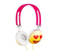 Cuffie Stereo Sovrauricolari Emoji, Occhi A Cuore