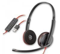 Cuffie Stereo USB-A Per Computer Noise-Canceling Plantronics Blackwire C3220