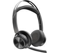 Cuffie stereo USB-C Poly Voyager Focus 2 nere