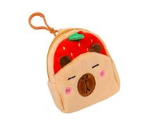 Cuffie Storage Bag Capybara Coin Pouches Peluche Coin Purse Auricolare Sacchetti Piccolo Toy Bag Data Cable Storage Case Peluche Portafogli Capybara Borsa Auricolari Bambini, Stile 02, Bellezza di
