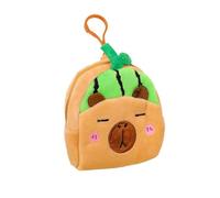 Cuffie Storage Bag Capybara Coin Pouches Peluche Coin Purse Auricolare Sacchetti Piccolo Toy Bag Data Cable Storage Case Peluche Portafogli Capybara Borsa Auricolari Bambini, 01style, Bellezza di