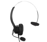 Cuffie telefoniche cordless professionali con microfono a cancellazione di rumore per garantire comunicazioni chiare, ideali per call center e