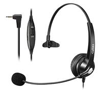 Cuffie Telefono Fisso Cordless Dect con Microfono per Gigaset Yealink W52P