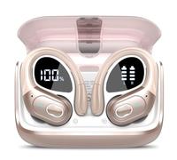 Cuffie traduttore con intelligenza artificiale a 6 modalità di traduzione, 75 ore di traduzione in tempo reale, 164 lingue, per aziende, oro rosa