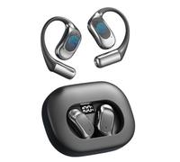 Cuffie traduttori AI con traduzione in tempo reale, Bluetooth 5.4 Translator Earbuds con touchscreen, indicatore di livello della batteria HiFi, 144 lingue, cuffie per riunioni, viaggi e sport