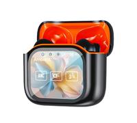 Cuffie traduttori con intelligenza artificiale, wireless traduzione in reale 140 lingue con intelligenza artificiale - Cuffie con cancellazione del rumore in reale Display LED - Per