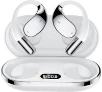Cuffie Traduzione Simultanea,AI Cuffie Traduzione, Auricolari Traduzione Istantanei con 144 Lingue, Cuffie Bluetooth Senza Fili per Viaggi o Riunioni di Business (Bianco)