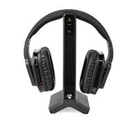 Cuffie TV RF intrauricolari stazione di ricarica e portata di 25 m