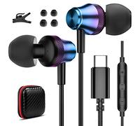 Cuffie Type C per Samsung Galaxy A53 A54 A33 A34 S23 S22 Ultra S20 S21 FE,Auricolari USB C in-Ear con Microfono Tipo C Cuffie con Filo per iPad Pro Air 2022 Mi 13 OPPO OnePlus 11 10 Pro Pixel 7a 6a
