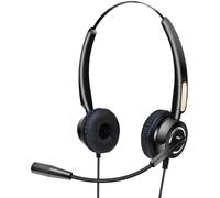Cuffie Urban Factory Movee USB con Microfono USB con Filo Nero