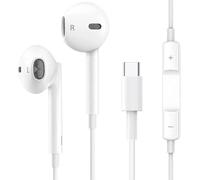 Cuffie USB C, auricolari cablati tipo C con microfono per iPhone 16, 15 Pro Max Plus, iPad Pro Air, Huawei P60/50/40/30, Samsung Galaxy S23/S22/S21/S20/Ultra,Google Pixel 8/7,Xiaomi,Android