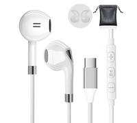 Cuffie USB C con Microfono Cuffie Type C per iPhone 15 16 17 Pro Max Hi-Fi Cuffie Tipo C In Ear Cuffie Auricolari USB Type C per Galaxy S25 S23 S22 S21 Ultra A35 A54 A17 A55 5G Pixel 8 7a