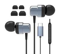Cuffie USB C con Microfono Cuffie Type C per Samsung A57 A56 A55 A54 A37 A36 A35 A34 A27 A26 A17 A16 A06 Galaxy S26 S25 S24 S23 S22 S21 Ultra, per iPhone 17 16 15 iPad Pro Airpods Pixel Xiaomi