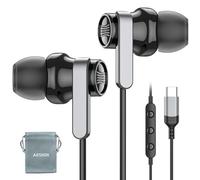 Cuffie USB C con Microfono Cuffie Type C per Samsung S25 S24 S23 Ultra FE A35 A36 A16 A56 A55 A54 Hi-Fi Auricolari Tipo C In-Ear con Filo Auricolari USB C per iPhone 16 15 Pro Max,iPad Pro,Xiaomi