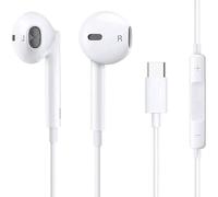 Cuffie USB C per iPhone 15 Pro Max 15 Plus Pad Pro Auricolari in-ear con Cavo Type C, Microfono, Controllo volume per Samsung S23 S22 S21 S20 A53 A54 A34 Google Pixel 8 7 6A 5 4 OnePlus 10 9