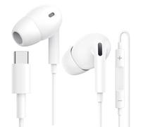 Cuffie USB C per iPhone 17/16/15,Hi-Fi Stereo Auricolari con Filo USB C on Microfono, Controllo del Volume e Suono Puro Compatibile per Samsung Galaxy S25/S24/S23/S22 A53 A33,Huawei P70/60/50