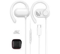 Cuffie USB C per iPhone 17 Pro Max 16e Pixel 9a 10,Tipo C Cuffie Open Ear Auricolari e Microfono con Over Ear Gancio Cuffie con Cavo USB C Connettore per Samsung A17 A16 A56 A36 S25 Ultra Poco F7