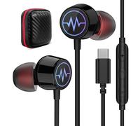 Cuffie USB C per iPhone Air 17 16e 15 Pro Max Cuffie Type C con Microfono HiFi Stereo Auricolari USB C In-Ear con Filo per Google Pixel 10 9 8a Samsung Galaxy A16 S25 A35 A17 A26 A56 S24FE OnePlus 13R