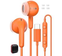 Cuffie USB C per Redmi Note 15 Pro+ per HONOR 400 Lite In-Ear HiFi Stereo Auricolari Tipo C con Filo per iPhone 17 16 15 Pro Max 16e Pixel 10 9a per Samsung Galaxy A56 A16 A17 S26 per iPad Mini Air