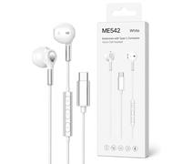 Cuffie USB C per Sam-sung, auricolari in-ear con cavo USB C con microfono e controllo del volume, cuffie stereo HiFi USB tipo C, compatibili con i-phone 16,15 pro max e per Sam-suing S24/S23/S22