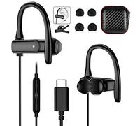 Cuffie USB C per Samsung A17 A16 A57 A37 A27 A56 A36 Z Fold8 Pixel 10 Pro | Open Ear Cuffie Tipo C Auricolari USB C Sport con Microfono per Galaxy Z Flip8 7 per iPhone 17 Pro 16e Air POCO X8 X7 Pro M8