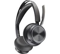 Cuffie USB-C wireless Poly Voyager Focus 2 UC con cancellazione attiva del rumore