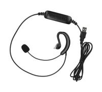 Cuffie USB con Gancio per L'orecchio Comode per i Giocatori di Chat Online Plug-and-Play per Desktop/notebook, 1 Cuffia