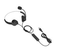 Cuffie USB dal design ergonomico, microfono antirumore per chiamate ininterrotte, controllo del volume a portata di mano, design di ingegneria umana