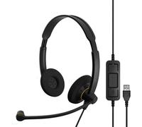 Cuffie USB Epos Impact SC 60 con microfono Nero