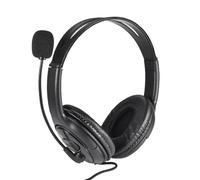 Cuffie USB per computer | Cuffie con microfono cablato con cancellazione del rumore - Cuffie per computer comode con silenziatore moderno per VoIP Skype MS Teams Conference Class Set di cuffie per