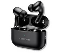 Cuffie Vention Echo Lite E11 Bluetooth 5.4 con custodia di ricarica - True Wireless - Durata della batteria 6 ore - Nero