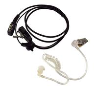 Mani Libere Cuffie Con Acustico Tubo Auricolare & Ptt Mic Per Yaesu Serie Radio