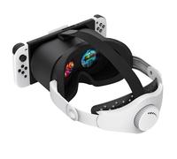 Cuffie VR Aggiornate per Nintendo Switch e Modello OLED, Occhiali per Realtà Virtuale con Lenti HD Regolabili e Fascia Regolabile, Kit Labo VR 3D per Accessori Switch