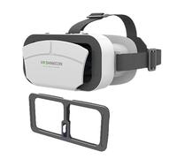 Cuffie VR | Cuffie per realtà virtuale da 18 cm | Esperienze di realtà mista | HD a 120 ° con rivestimento a luce blu e lunghezza focale regolabile, adatto per telefoni da 4,5 a 7 pollici
