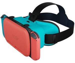 Cuffie VR Orzly progettate per Nintendo Switch e la console Nintendo Switch OLED con lente regolabile per un'esperienza di gioco in realtà virtuale e compatibili con Labo VR - Edizione Tanami