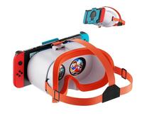 Cuffie VR per Nintendo Switch e Switch OLED, occhiali per realtà virtuale con lenti HD regolabili e comoda cinghia per la testa, kit Labo VR Occhiali 3D per accessori Switch